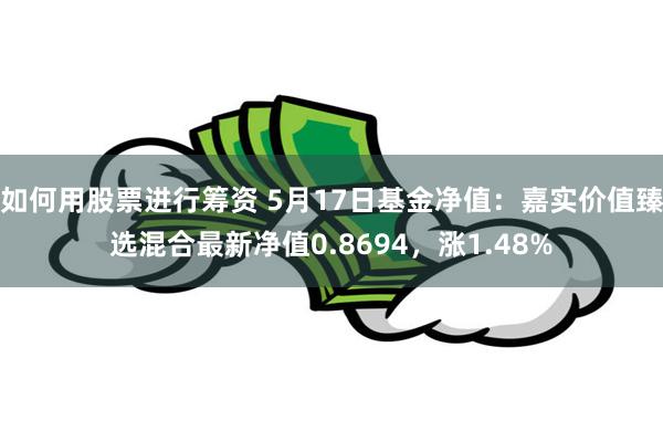 如何用股票进行筹资 5月17日基金净值：嘉实价值臻选混合最新净值0.8694，涨1.48%