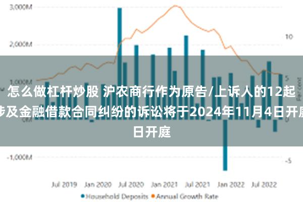 怎么做杠杆炒股 沪农商行作为原告/上诉人的12起涉及金融借款合同纠纷的诉讼将于2024年11月4日开庭