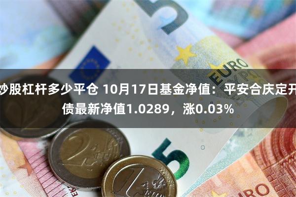 炒股杠杆多少平仓 10月17日基金净值：平安合庆定开债最新净值1.0289，涨0.03%